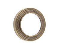 BUR74AB - AB Reeded Outer Rose Escuthceons