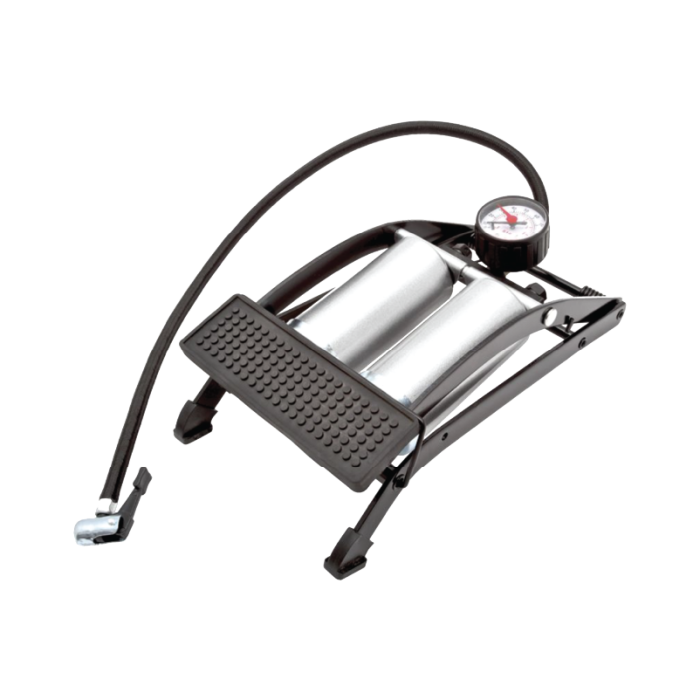 Double Barrel Foot Pump 