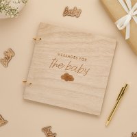 Baby Wooden Guestbook