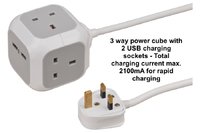 1150103 USB CHARGER SOCKET BLOCK 3M