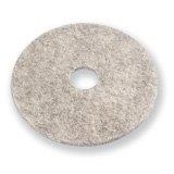 FLOOR PAD 17" HORSE HAIR 5pk