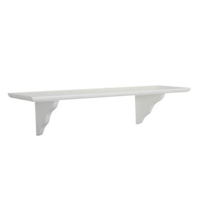 Tema Straight Shelf 900x200x16mm - White
