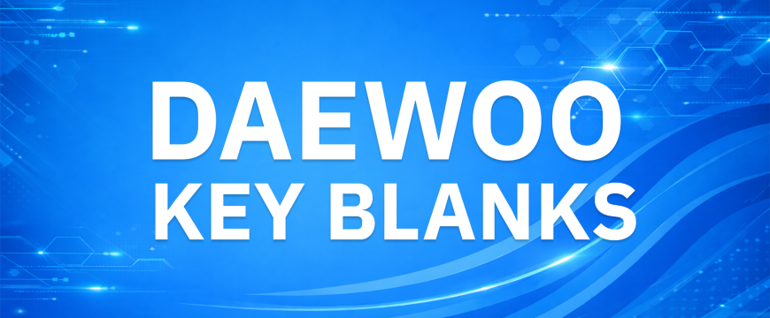 Daewoo Key Blanks