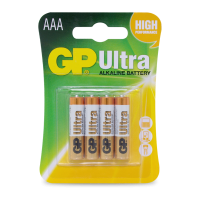 Ultra Alkaline LR03 AAA card of 4