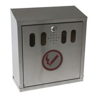 S/St. Wall-Mounted Outdoor Ashtray