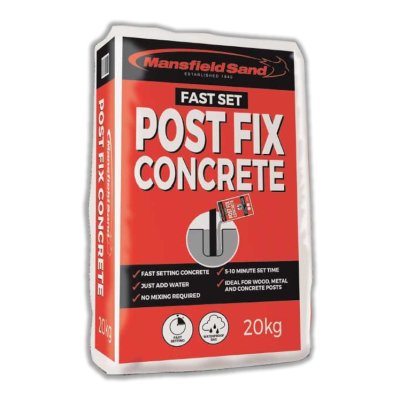 Mansfield Fast Set Post Fix Concrete 20kg