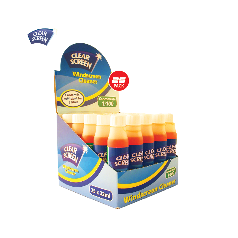 Windscreen Cleaner 32ml *Mins. Order 25bottle*