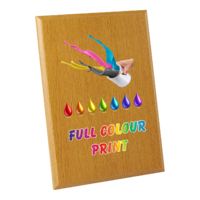 25cm Oak Plaque - UV Printed