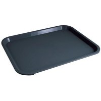 *Everyday Service* Fast Food Tray, Large Black - 18x14" Carton of 25