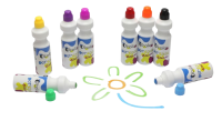 Dot paint Bright Colours - 8 pieces