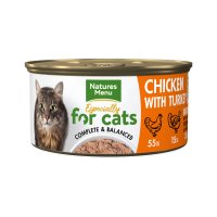 Natures Menu Cat Chicken & Turkey Tins 18x85g