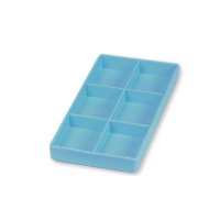 Premium Plus Cabinet Organiser Insert 6 Part - Light Blue - DMI Ireland's Leading Dental Supplier - Next Day Delivery