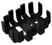 Finger Shaped Heatsinks for Power Semiconductors 13mm high  CB2, SOT 32, TO 220