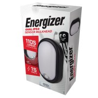 ENERGIZER 15W LED IP54 OVAL PIR BULKHEAD 1105 LUMENS