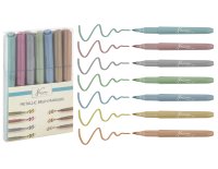Nassau Metallic Brush Marker Set (7)