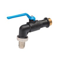 1/2" 2100001 PLASSON PLASTIC LEVER BIB COCK