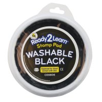 Washable Ink/Paint Pad Black