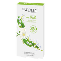 Yardley Lily Of The Valley 3 x 100g Soap