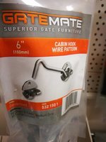 Cabin Hook 6" Galvanised