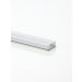 2mtr Aluminum Surface Profile Silver Opal Cover