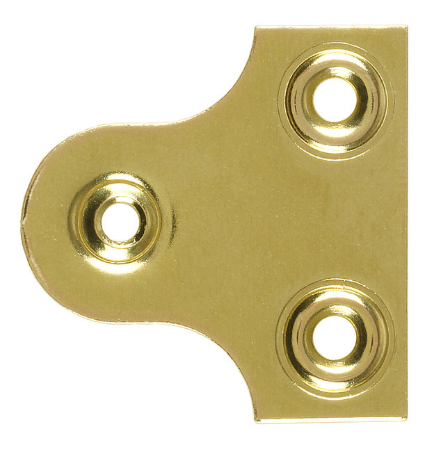 Mirror Plates 25mm/1" Brass Plated Acorn Framing