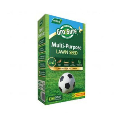 Gro-sure Multi Purpose Lawn Seed 50sqm