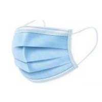 Non-Woven Face Masks 3 Ply Type IIR - Blue One Size