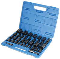 Laser 3288 Impact Socket Set 37 Pieces 3/8" & 1/2" Drives