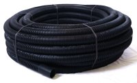 TWIN WALL DUCT BLACK 50M COIL 160/137mm