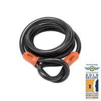 Burg Wachter Double Loop Cable 10mm x 2.5 Metre