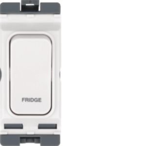 Hager Sollysta 20A DP Gridswitch "Fridge" White WMGSDP2/FRI