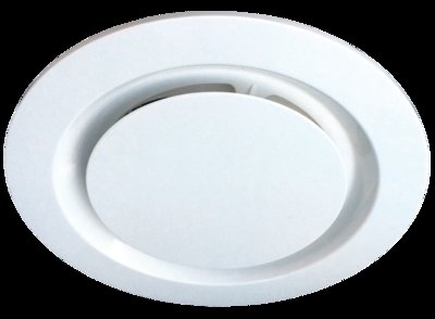 Ventair Airbus 250MM Grille Round White