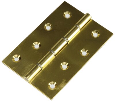 Eliza Tinsley Brass Hinge Butt Double Steel Washed 76 x 51mm 5231031