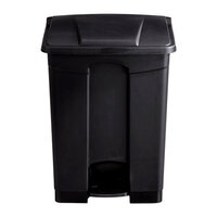 Plastic Pedal Bin 45 ltr Black