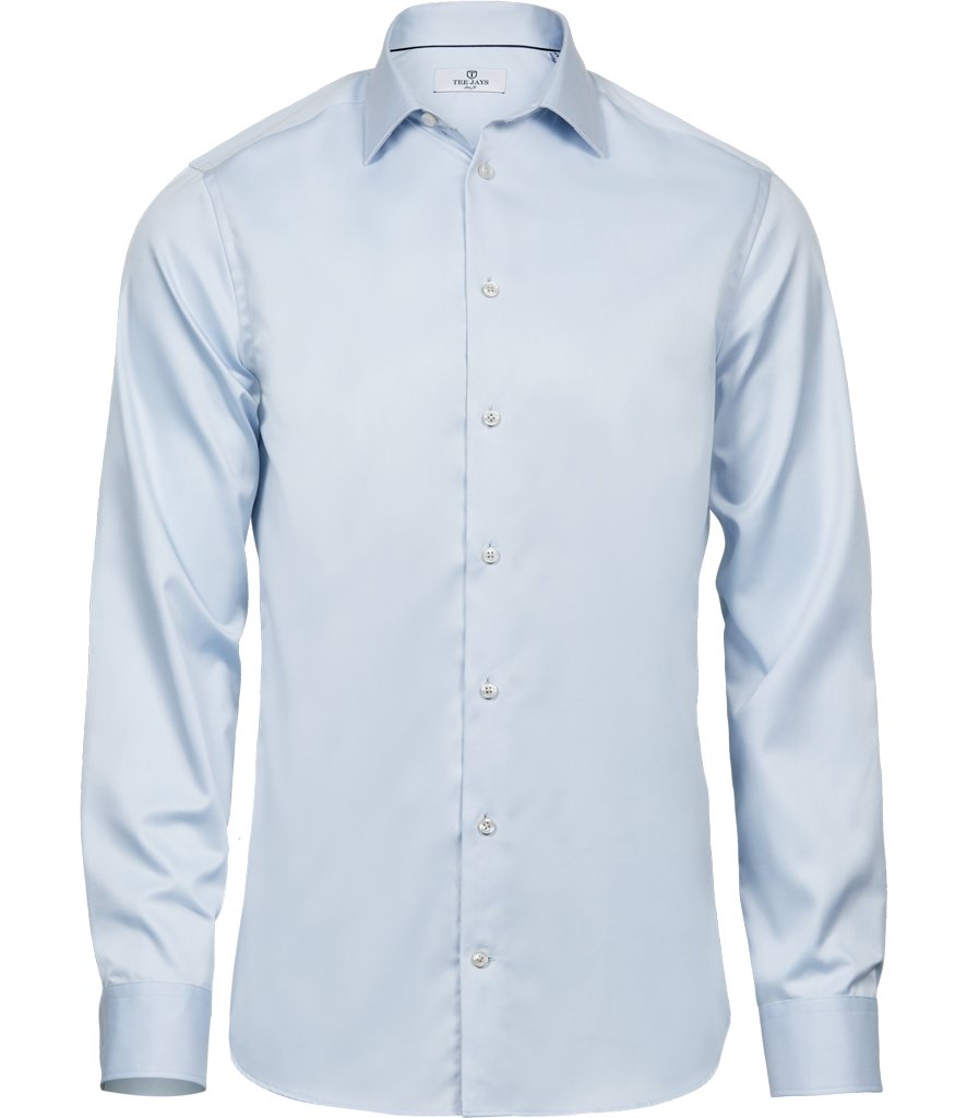 TEE JAYS LUXURY SLIM FIT LS OXFORD SHIRT