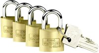 Burg Wachter C-Line Keyed Alike Padlocks 4 x 40mm