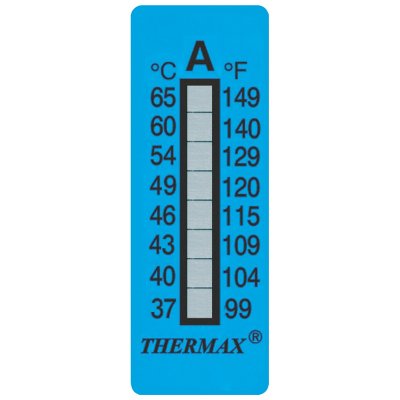 Irreversible Temperature Indicators - 8 Levels
