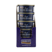 Fish4Cats Wet Can Mackerel with Shrimp