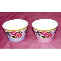 2273 CUPCAKE WRAP-CHINA ROSE-12PCE-50mm