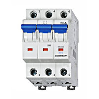 MCB, BMS0 Series, 3-pole, Type D, 20A