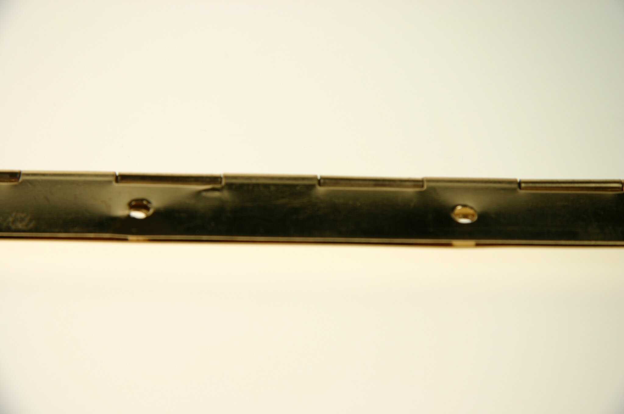 Piano Hinge Brass Plated 6 foot Goodwins