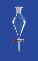 Separatory funnel, 2000 ml, conical, with PTFE-plug