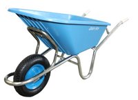 Wheelbarrow 100 Litre - Blue Plastic Body