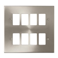 VPSC20508 GridPro 8G Plate Deco Satin Chrome