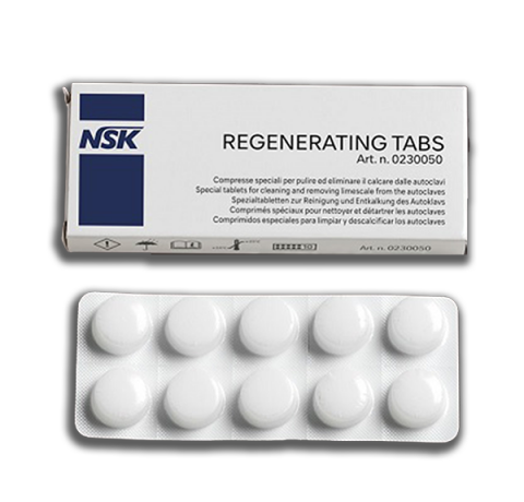 NSK Autoclave Regenerating Cleaning tablets Pack of 10