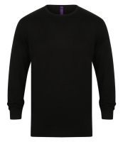 HENBURY MEN'S LIGHTWEIGHT CREW NECK JUMPER