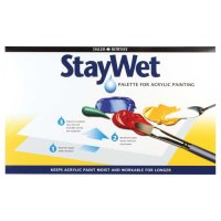 Saty wet paint palette with lid,