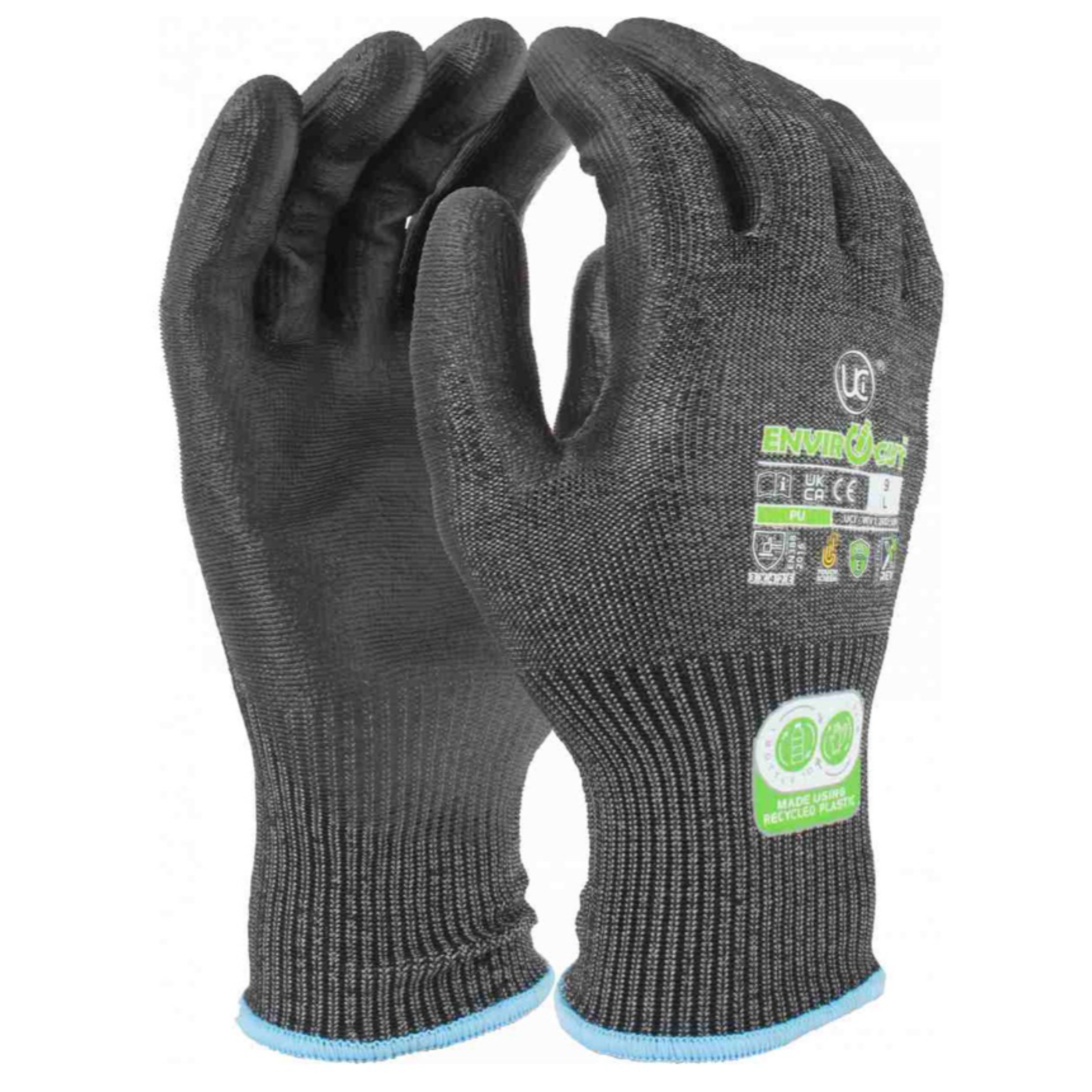 Envirocut Recycled Polyester Cut Level E Resistant Glove