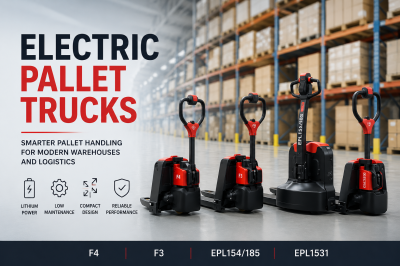 Electric Pallet Trucks for Warehousing, Logistics & Material Handling
