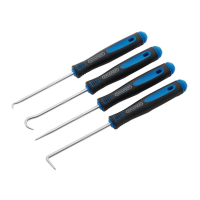 Mini Hook and Pick Set, 165mm, 4 Piece